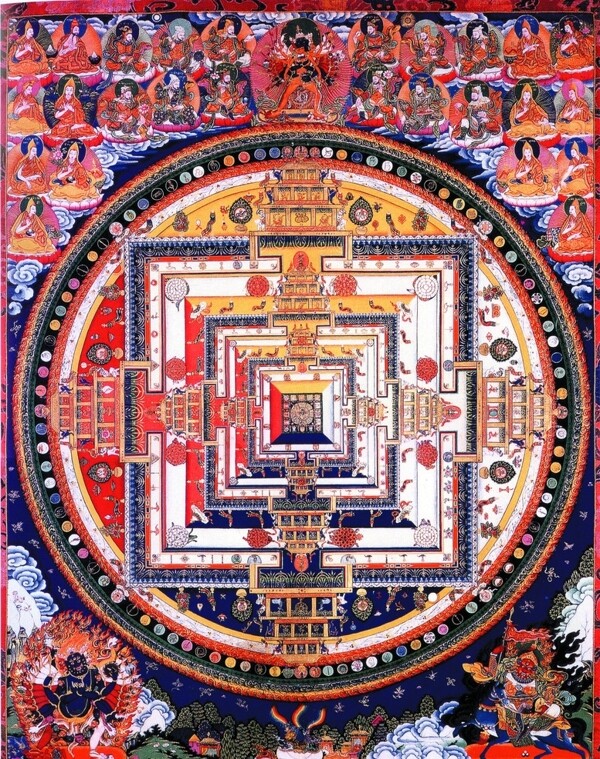 日喀则唐卡佛教佛法佛经佛龛唐卡全大藏族文化15图片