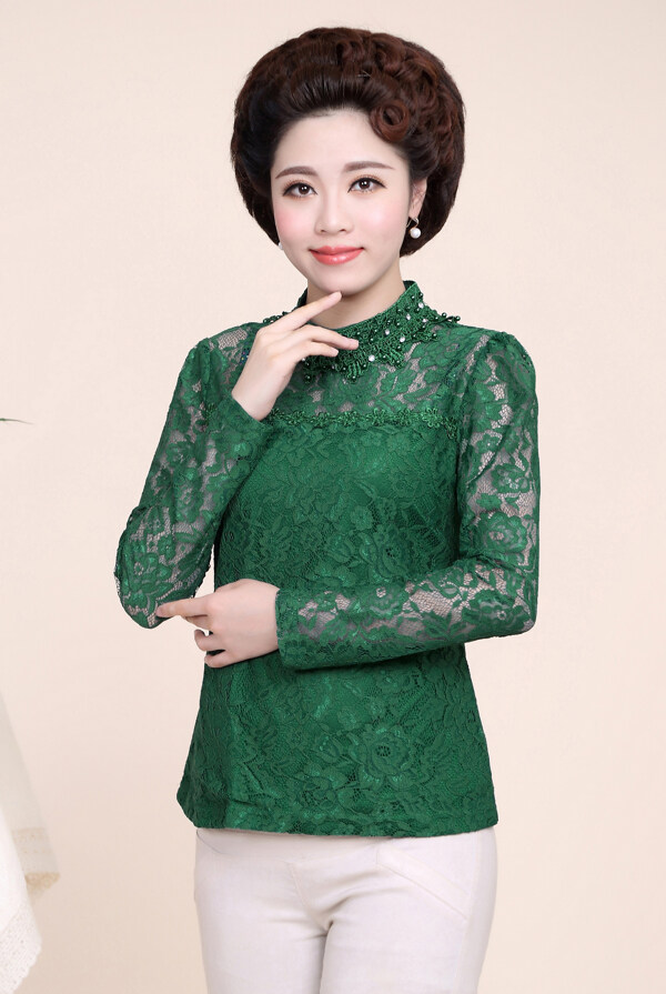 女裝媽媽裝淘寶女裝婦女裝圖片
