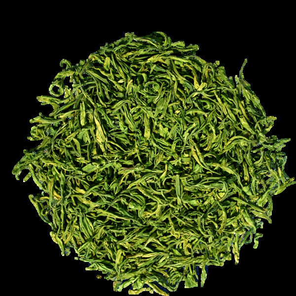 清新简约自然绿色茶叶产品实物