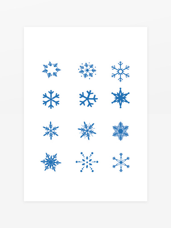雪花元素