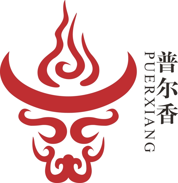 普尔香logo标志矢量图片