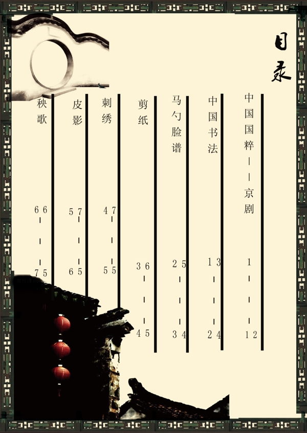 民族特色目錄