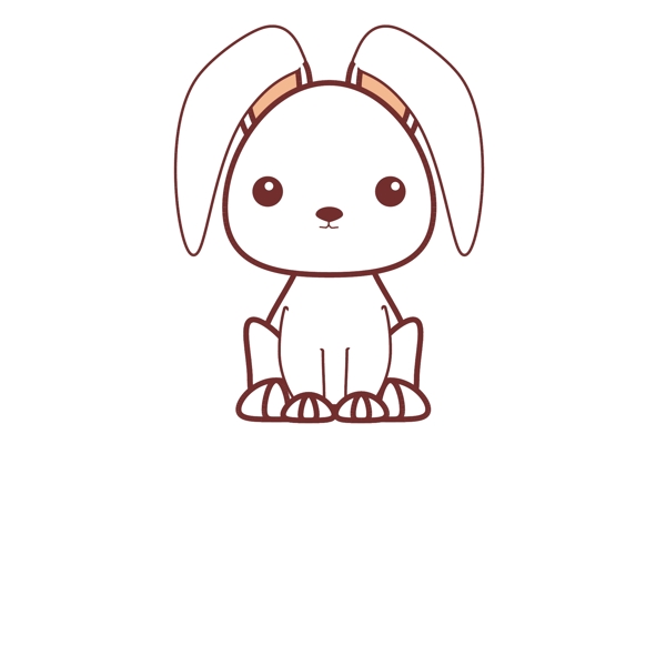 小兔子插画