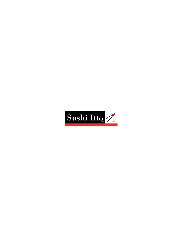 SushiIttologo设计欣赏SushiItto咖啡馆LOGO下载标志设计欣赏