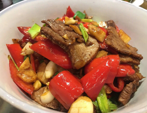 小炒牛肉