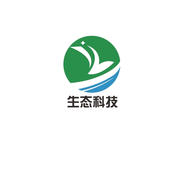 生态科技logo设计