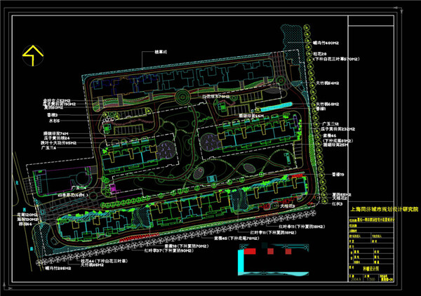 种植设计图CAD景观图纸
