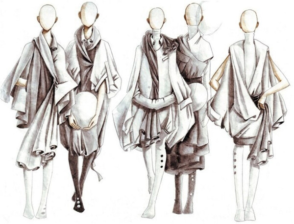 5款女装设计图