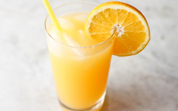 橙子果汁摄影图片
