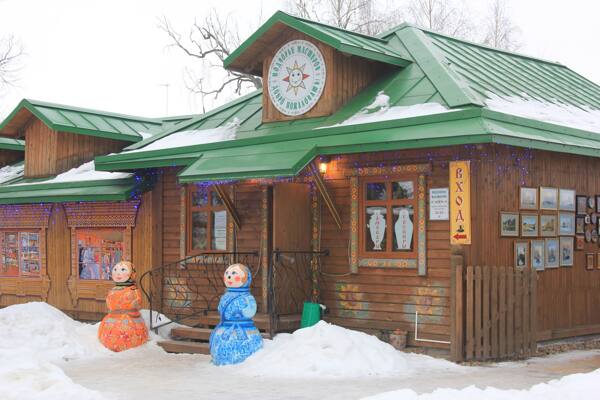 俄罗斯小木屋图片