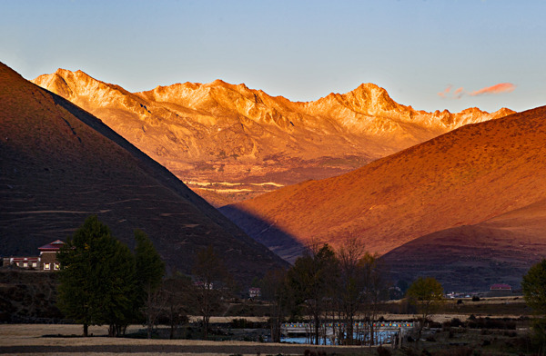 四川新都桥风景