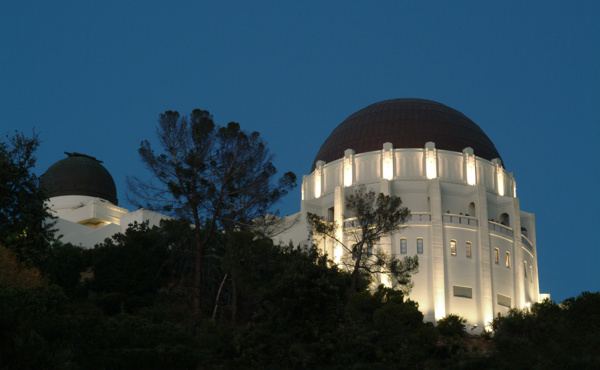 天文台夜景图片