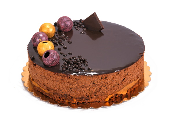 美味巧克力生日蛋糕图片