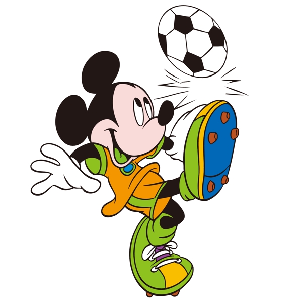 印花矢量图卡通形象迪士尼米老鼠米奇免费素材