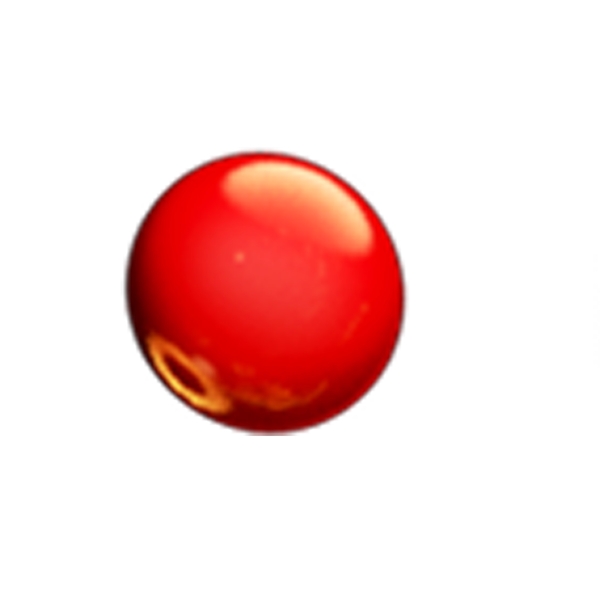 红色圆球