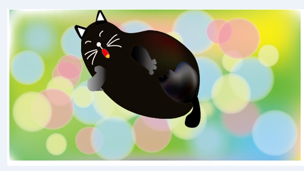 可爱黑猫