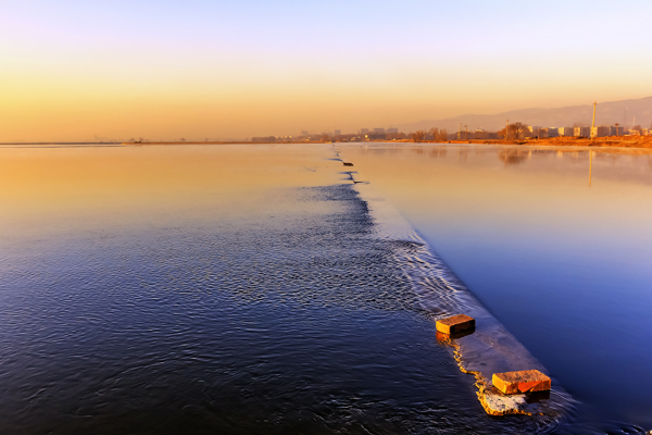 山西晋阳湖风景