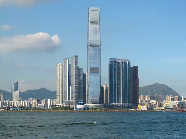 香港环球金融中心广场图片