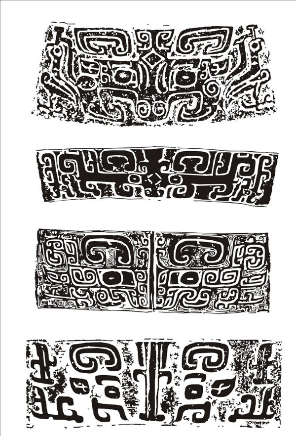 古代青铜酒器装饰纹图片