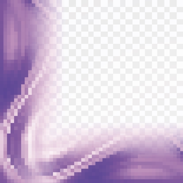 紫色的波浪形状