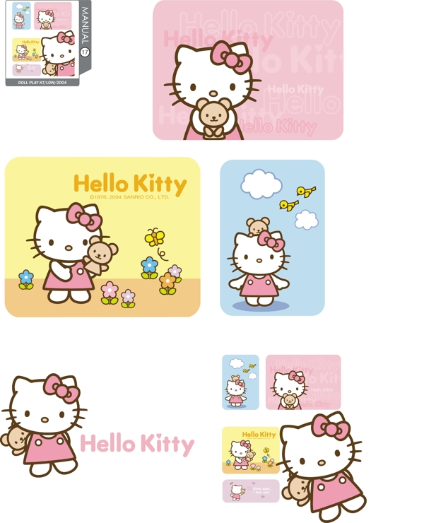 hellokitty矢量图片