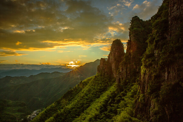 浙江遂昌南尖岩风景区