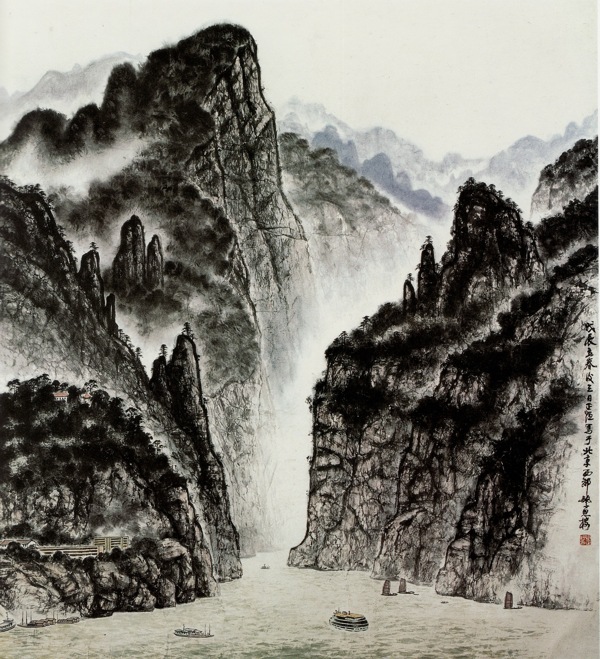 三峡胜景图片