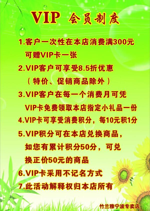 vip会员制度图片