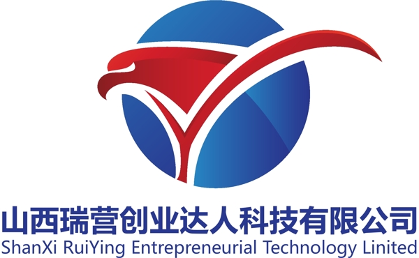 鹰和Y字母logo设计