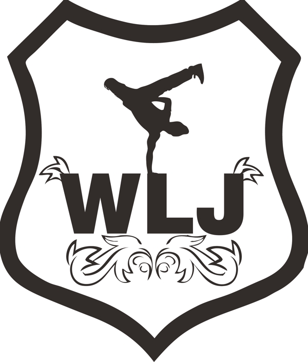 街舞舞蹈社团logo设计图片