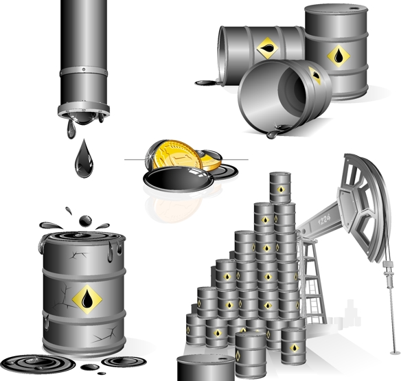 石油工业矢量素材图片