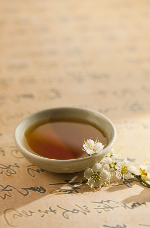 茶碗桃花图片