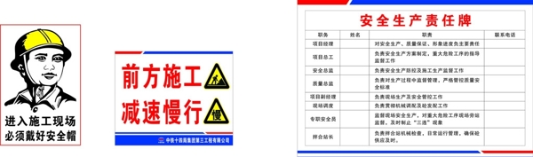 安全生产责任牌