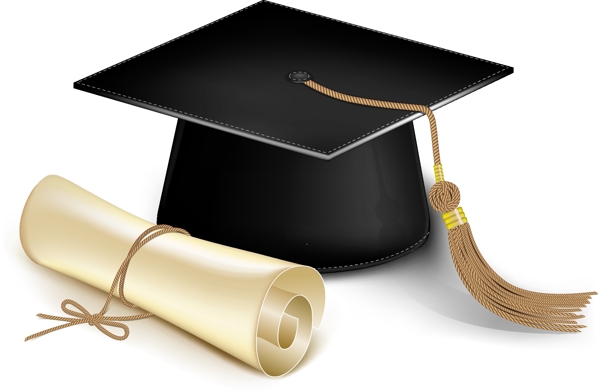 毕业帽和毕业证书载体