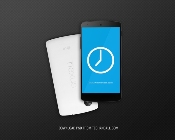 谷歌Nexus5PSD样机模板