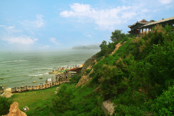 北戴河鸽子窝风景