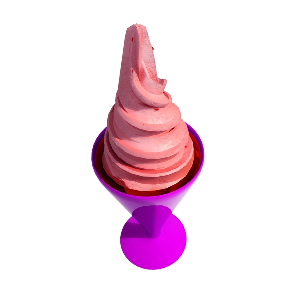 立体冰淇淋png图