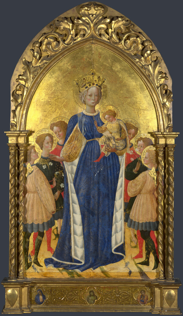 弗朗西斯科嘀巴扥洛米欧圣母圣婴与六个天使和两个基路伯图片