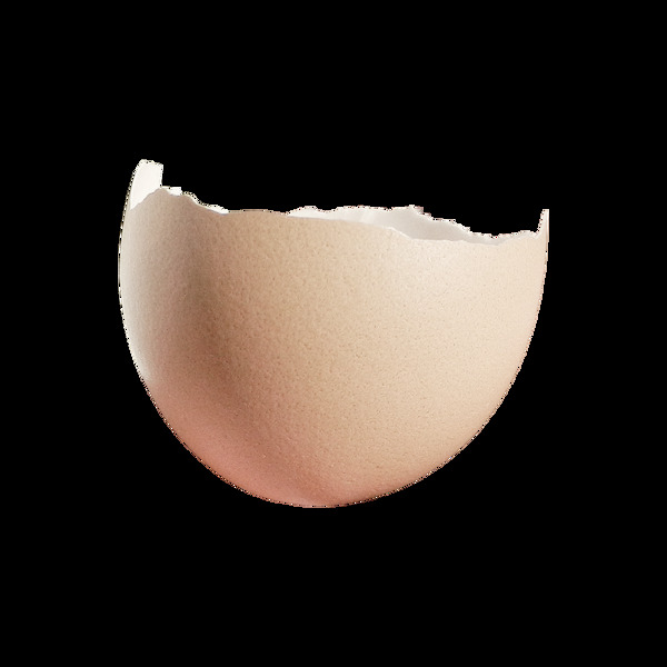 蛋壳鸡蛋PNG素材