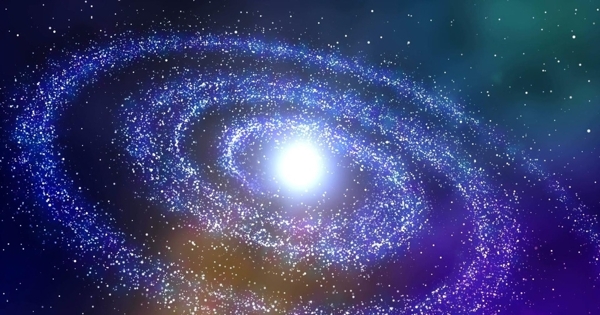 梦幻银河系星云高清视频素材