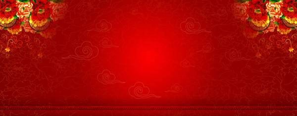 红色古典背景图片