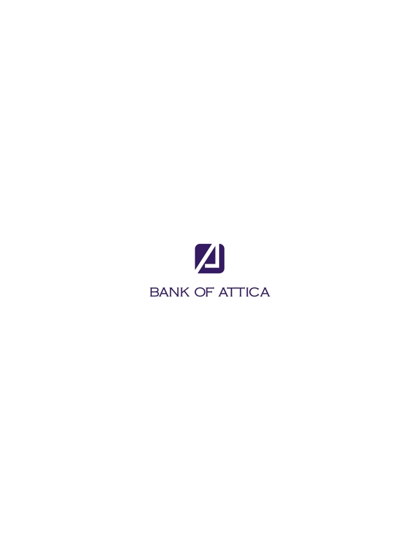 BankOfAtticalogo设计欣赏BankOfAttica国际银行LOGO下载标志设计欣赏