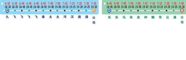 公交企业车辆文化站台指示信息设计展示