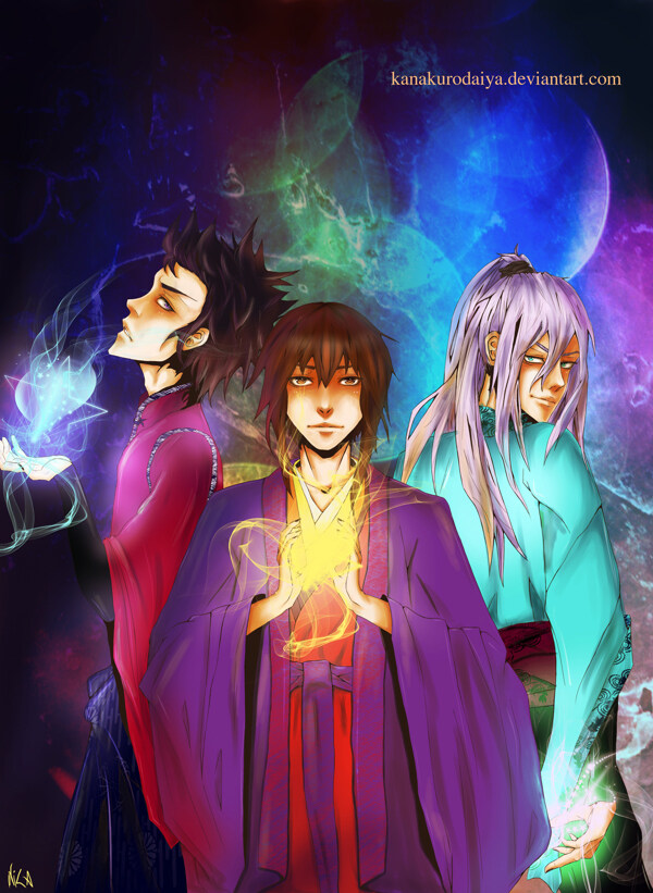 日本神话3兄弟