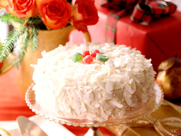 白色蛋糕