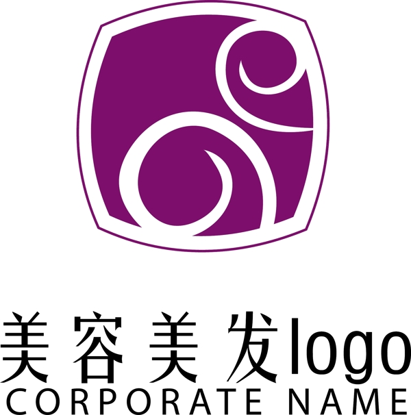 美容美发logo