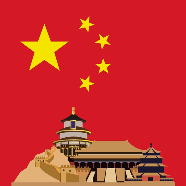 中国背景的设计