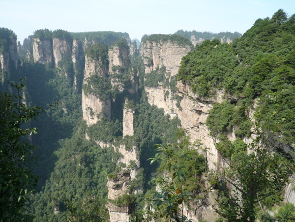 高山悬崖图片