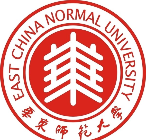 华东师范大学标志图片