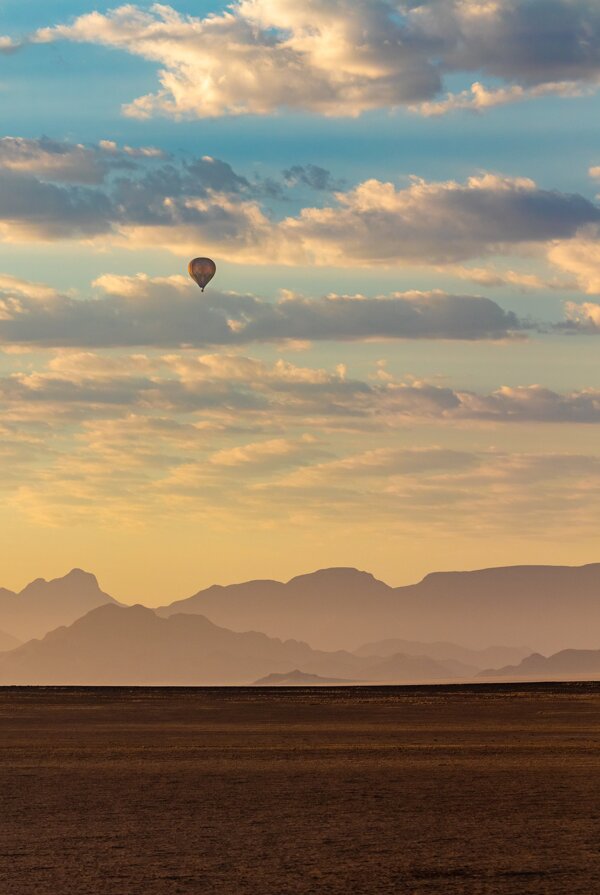 热气球唯美风景图
